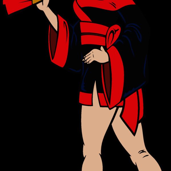 geisha pinup Thumbnail