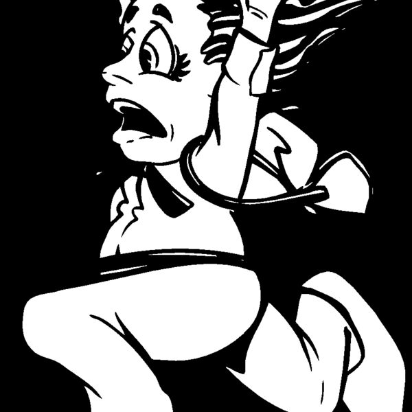 girl running away Thumbnail