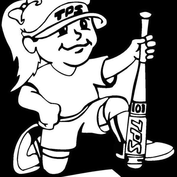 girlbat baseball girl Thumbnail