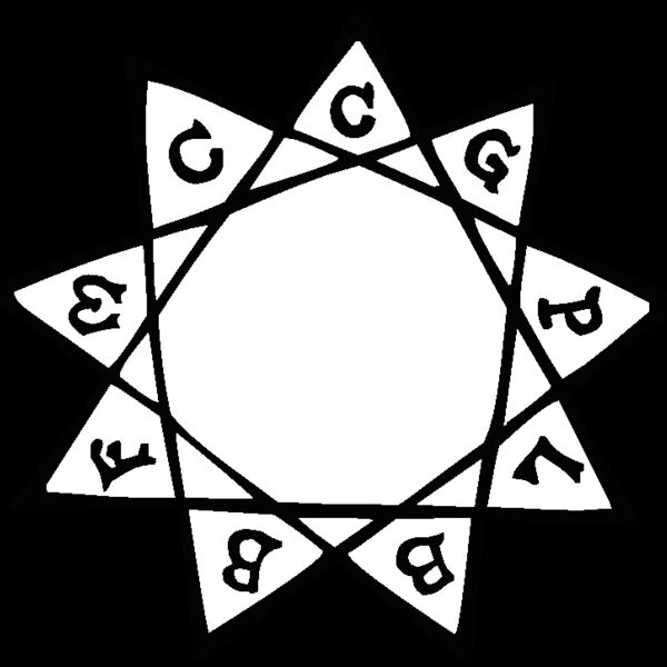 9 pointed star Thumbnail