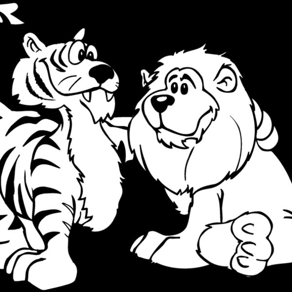 tiger and lion Thumbnail