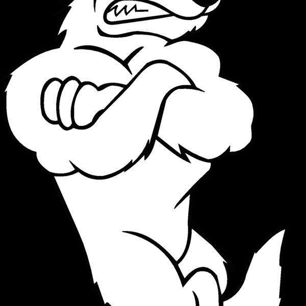 wolf leaning Thumbnail