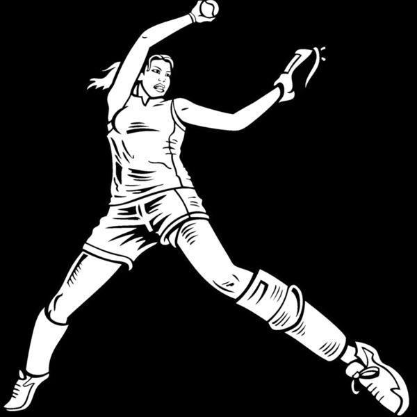 softbllplyr12v4bw Thumbnail