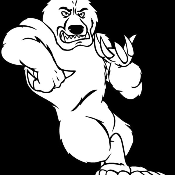 bear leaning Thumbnail