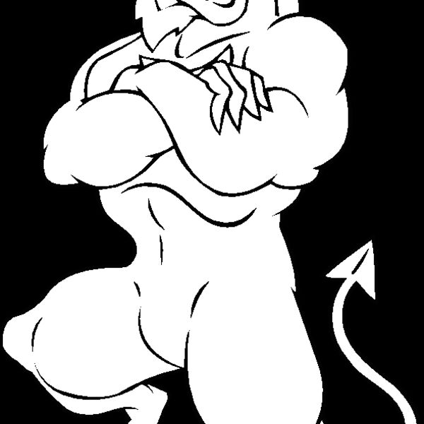 devils demons standing on ball Thumbnail