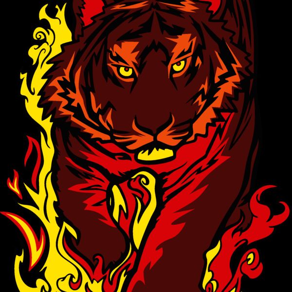 flaming tiger 2 Thumbnail