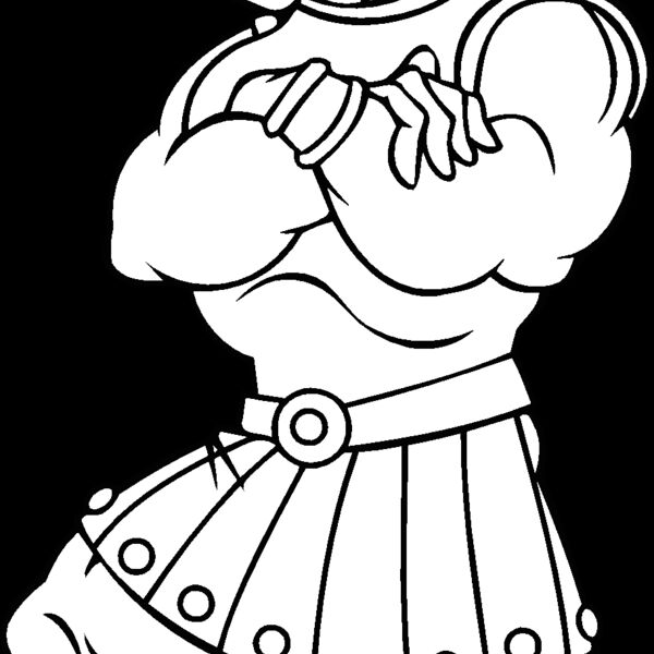 trojan spartan paladin standing on ball Thumbnail