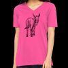 Missy's Relaxed Jersey Short-Sleeve V-Neck T-Shirt Thumbnail