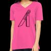 Missy's Relaxed Jersey Short-Sleeve V-Neck T-Shirt Thumbnail
