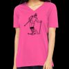 Missy's Relaxed Jersey Short-Sleeve V-Neck T-Shirt Thumbnail