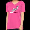 Missy's Relaxed Jersey Short-Sleeve V-Neck T-Shirt Thumbnail