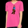 Missy's Relaxed Jersey Short-Sleeve V-Neck T-Shirt Thumbnail