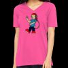 Missy's Relaxed Jersey Short-Sleeve V-Neck T-Shirt Thumbnail