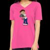 Missy's Relaxed Jersey Short-Sleeve V-Neck T-Shirt Thumbnail
