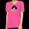 Missy's Relaxed Jersey Short-Sleeve V-Neck T-Shirt Thumbnail