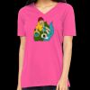 Missy's Relaxed Jersey Short-Sleeve V-Neck T-Shirt Thumbnail