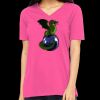 Missy's Relaxed Jersey Short-Sleeve V-Neck T-Shirt Thumbnail