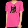 Missy's Relaxed Jersey Short-Sleeve V-Neck T-Shirt Thumbnail