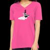 Missy's Relaxed Jersey Short-Sleeve V-Neck T-Shirt Thumbnail