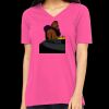 Missy's Relaxed Jersey Short-Sleeve V-Neck T-Shirt Thumbnail