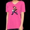 Missy's Relaxed Jersey Short-Sleeve V-Neck T-Shirt Thumbnail