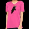 Missy's Relaxed Jersey Short-Sleeve V-Neck T-Shirt Thumbnail