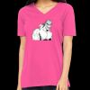 Missy's Relaxed Jersey Short-Sleeve V-Neck T-Shirt Thumbnail