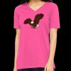 Missy's Relaxed Jersey Short-Sleeve V-Neck T-Shirt Thumbnail