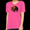 Missy's Relaxed Jersey Short-Sleeve V-Neck T-Shirt Thumbnail