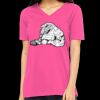 Missy's Relaxed Jersey Short-Sleeve V-Neck T-Shirt Thumbnail