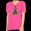 Missy's Relaxed Jersey Short-Sleeve V-Neck T-Shirt Thumbnail