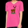 Missy's Relaxed Jersey Short-Sleeve V-Neck T-Shirt Thumbnail