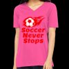 Missy's Relaxed Jersey Short-Sleeve V-Neck T-Shirt Thumbnail