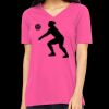 Missy's Relaxed Jersey Short-Sleeve V-Neck T-Shirt Thumbnail