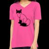 Missy's Relaxed Jersey Short-Sleeve V-Neck T-Shirt Thumbnail