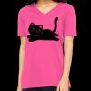 Missy's Relaxed Jersey Short-Sleeve V-Neck T-Shirt Thumbnail