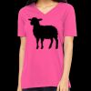 Missy's Relaxed Jersey Short-Sleeve V-Neck T-Shirt Thumbnail