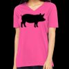 Missy's Relaxed Jersey Short-Sleeve V-Neck T-Shirt Thumbnail