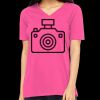 Missy's Relaxed Jersey Short-Sleeve V-Neck T-Shirt Thumbnail