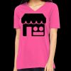 Missy's Relaxed Jersey Short-Sleeve V-Neck T-Shirt Thumbnail