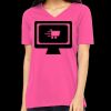 Missy's Relaxed Jersey Short-Sleeve V-Neck T-Shirt Thumbnail