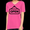 Missy's Relaxed Jersey Short-Sleeve V-Neck T-Shirt Thumbnail