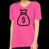 Missy's Relaxed Jersey Short-Sleeve V-Neck T-Shirt Thumbnail