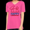 Missy's Relaxed Jersey Short-Sleeve V-Neck T-Shirt Thumbnail