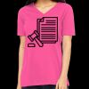 Missy's Relaxed Jersey Short-Sleeve V-Neck T-Shirt Thumbnail