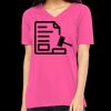 Missy's Relaxed Jersey Short-Sleeve V-Neck T-Shirt Thumbnail