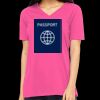 Missy's Relaxed Jersey Short-Sleeve V-Neck T-Shirt Thumbnail