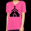 Missy's Relaxed Jersey Short-Sleeve V-Neck T-Shirt Thumbnail