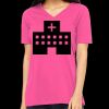 Missy's Relaxed Jersey Short-Sleeve V-Neck T-Shirt Thumbnail