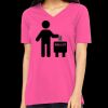 Missy's Relaxed Jersey Short-Sleeve V-Neck T-Shirt Thumbnail